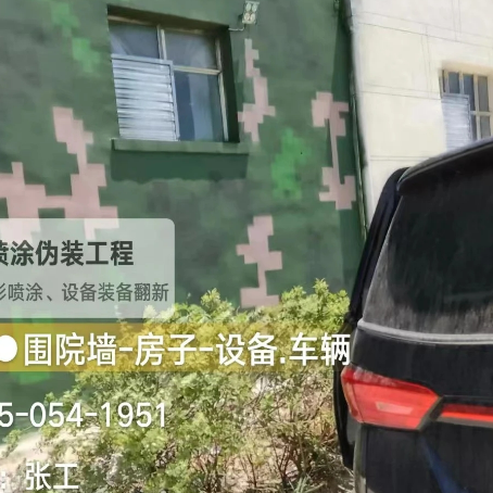 十堰数码迷彩漆施工
